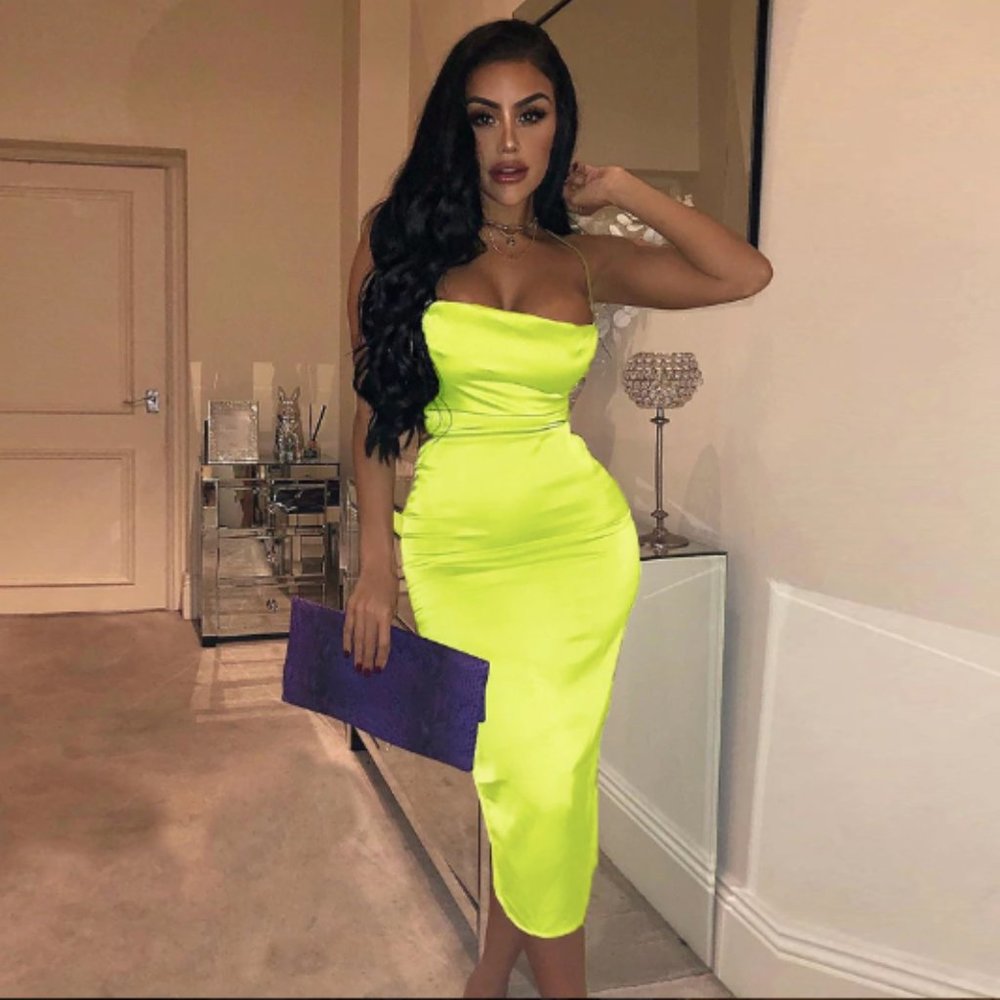 Silky Club  Midi Dress 💍 - Picture 5 of 5